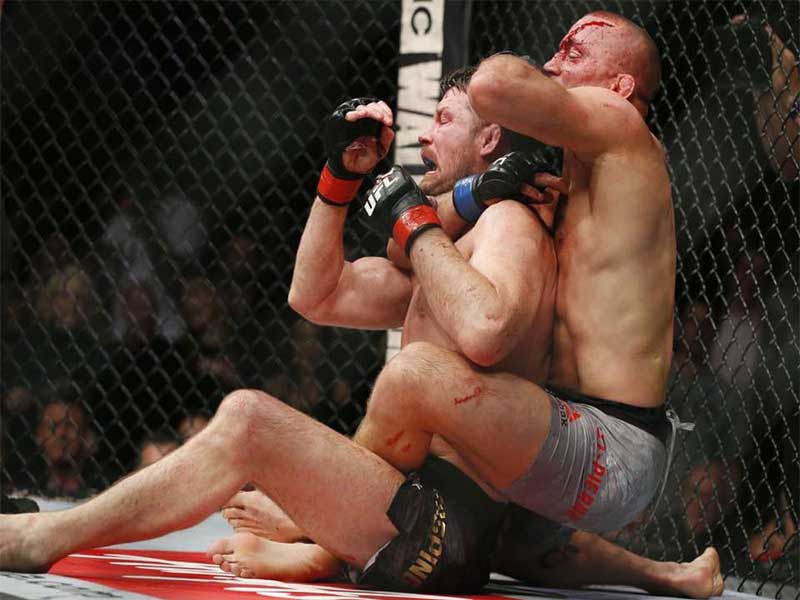 George St Pierre vs Michael Bisping