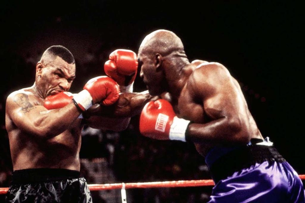 Record breaking fight between Mike Tyson & Evander Holyfield