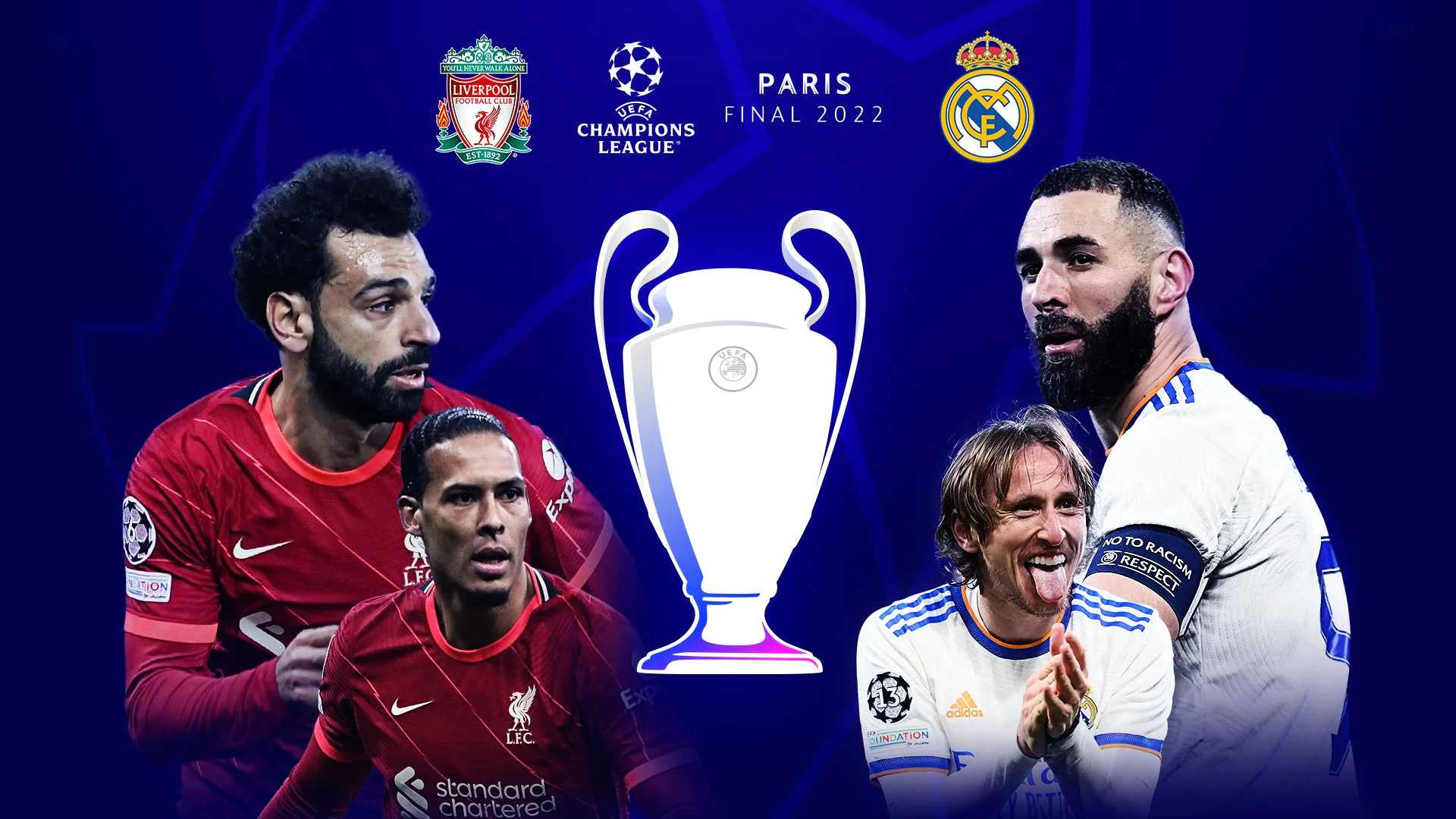 Liverpool vs Real madrid Champions League Final 2022