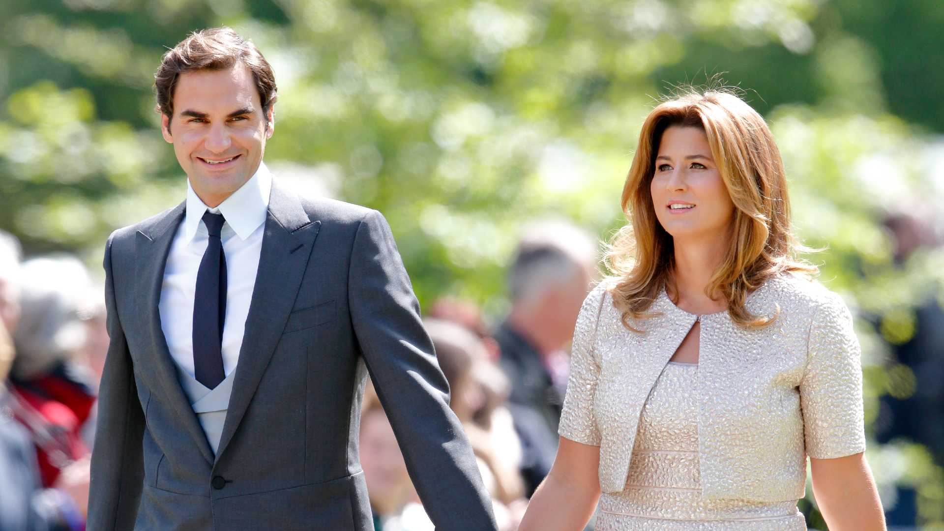 Roger Federer & Wife, Mirka Federer