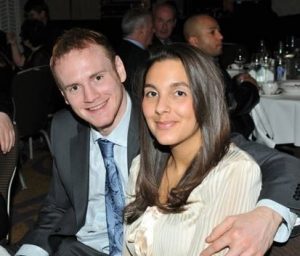 George Groves and his wife Sophie Groves